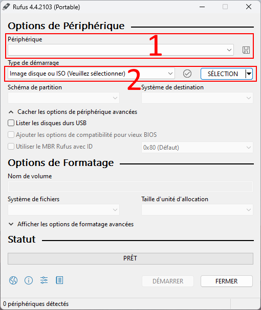 Windows 11 : clé USB d'installation simplifiée Rufus-1